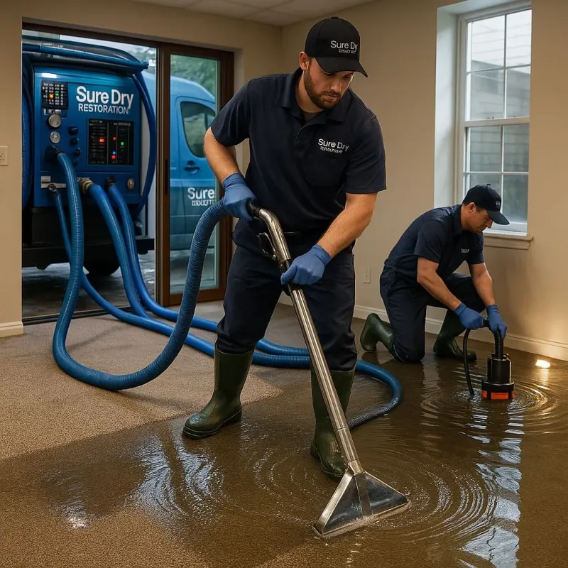 Water Extraction and Removal process in West Longview, WA